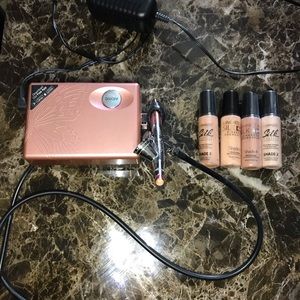 Luminess airbrush system bundle tanning foundation